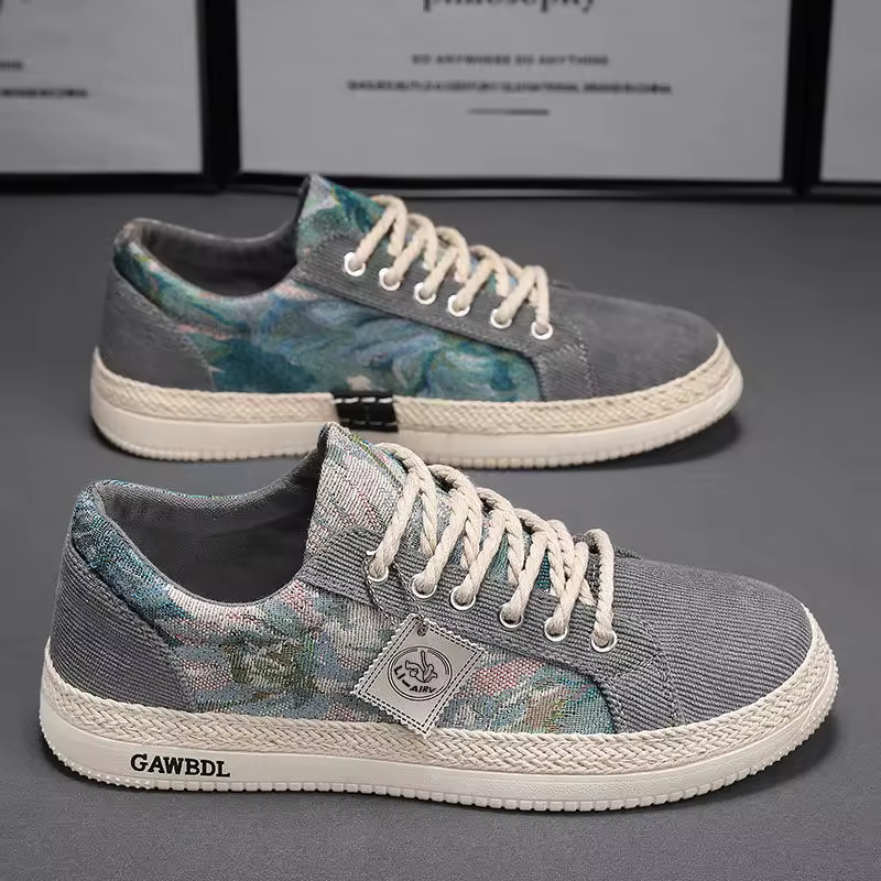 Men’s Mesh Anti-Slip Sports Canvas Shoes - Image 4